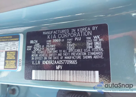 2025 Kia Seltos Ex из США, поврежденный, VIN KNDER2AA0S7709665